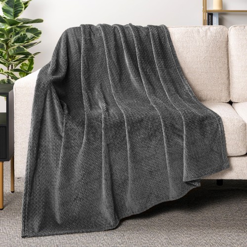 Dark charcoal gray jacquard - dark,