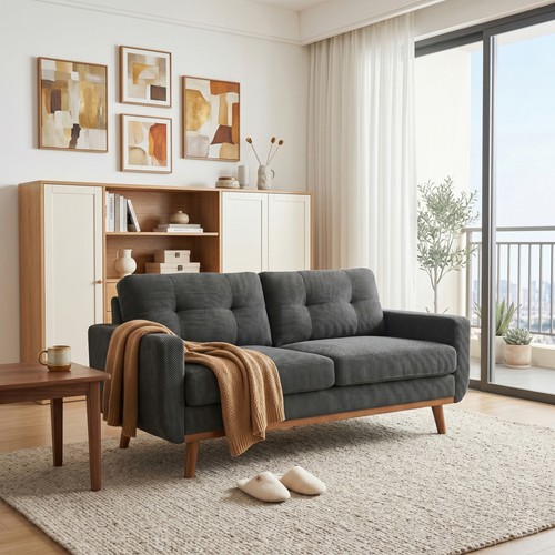 Modern two seater sofa - 65",